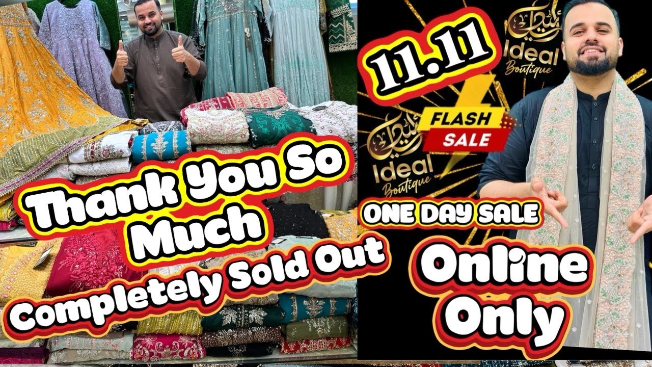 Ideal Boutique 11.11 SALE ALERT! | Up to 50% Off Designer Wedding Dresses | Designer Collection 