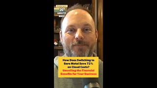 How Does Switching to Bare Metal Save 72% on Cloud Costs