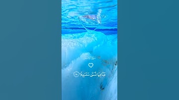 ♥|التلاوة الشهيرة محمد اللحيدان||عينا فيها تسمى سلسبيلا