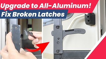 Replace Your RV Screen Door Latch with This All-Metal Kit! 🔧