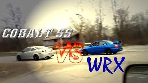 Chevy Cobalt SS vs. Subaru Impreza WRX