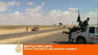 Libya's rebels under fire