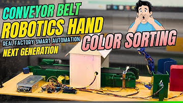 Industrial Product Sorting Automation | Color, Metal, Barcode & Size Detection System