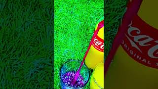 ASMR Rainbow Soda Pouring | Most Relaxing Color Mixing Sounds | أصوات صب الصودا الملونة #shortsfeed