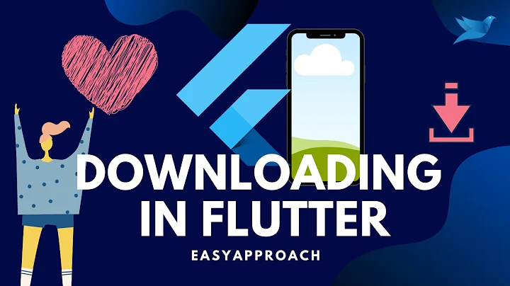 how to integrate downloading feature in flutter application