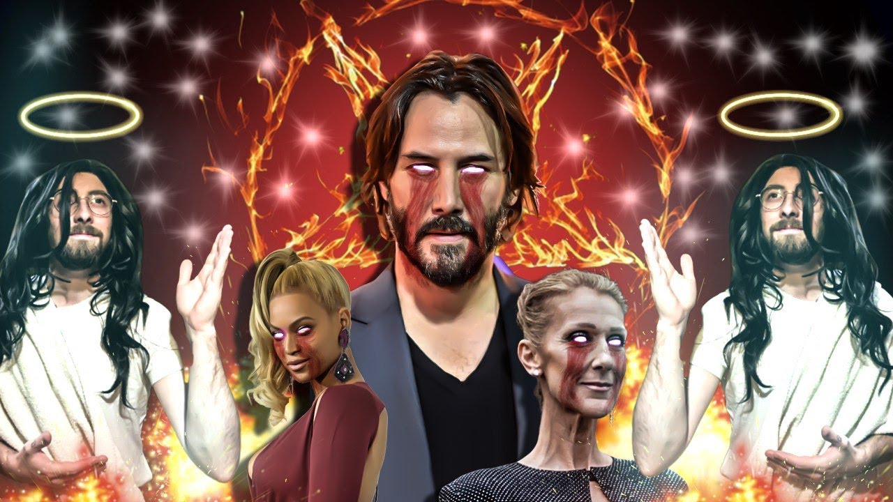 Cline Dion la sataniste et Keanu Reeves aussi   Roue Libre  3