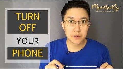 Stop being Addicted to Your Mobile Phone | Maresa Ng, Business Coach