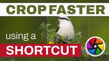 Crop Faster in Darktable with a Shortcut