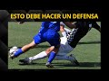 🔴 EN VIVO. ¿Que debes hacer un DEFENSA DE FUTBOL?