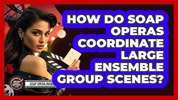 How Do Soap Operas Coordinate Large Ensemble Group Scenes? - Soap Opera Insider