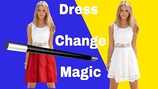 Magic Trick 72 Dress Change Magic That You Can Do Tutorials Youtube Magic Trick 72 Dress Change Magic That You Can Do Tutorials Youtube