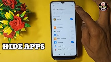 How To Hide Apps in Redmi A1 Plus | Redmi A1 Plus में hide apps कैसे करें