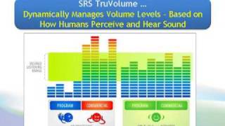 srs truvolume soundbar