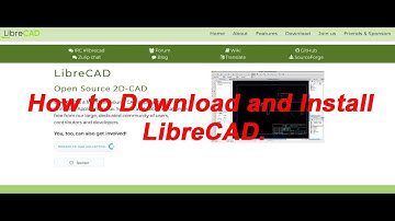 How to Download and Install LibreCAD.