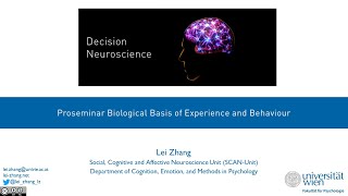 Decision Neuroscience Winter 2020 Lecture 08 - Consumer neuroscience Decision Neuroscience Winter 2020 Lecture 08 - Consumer neuroscience