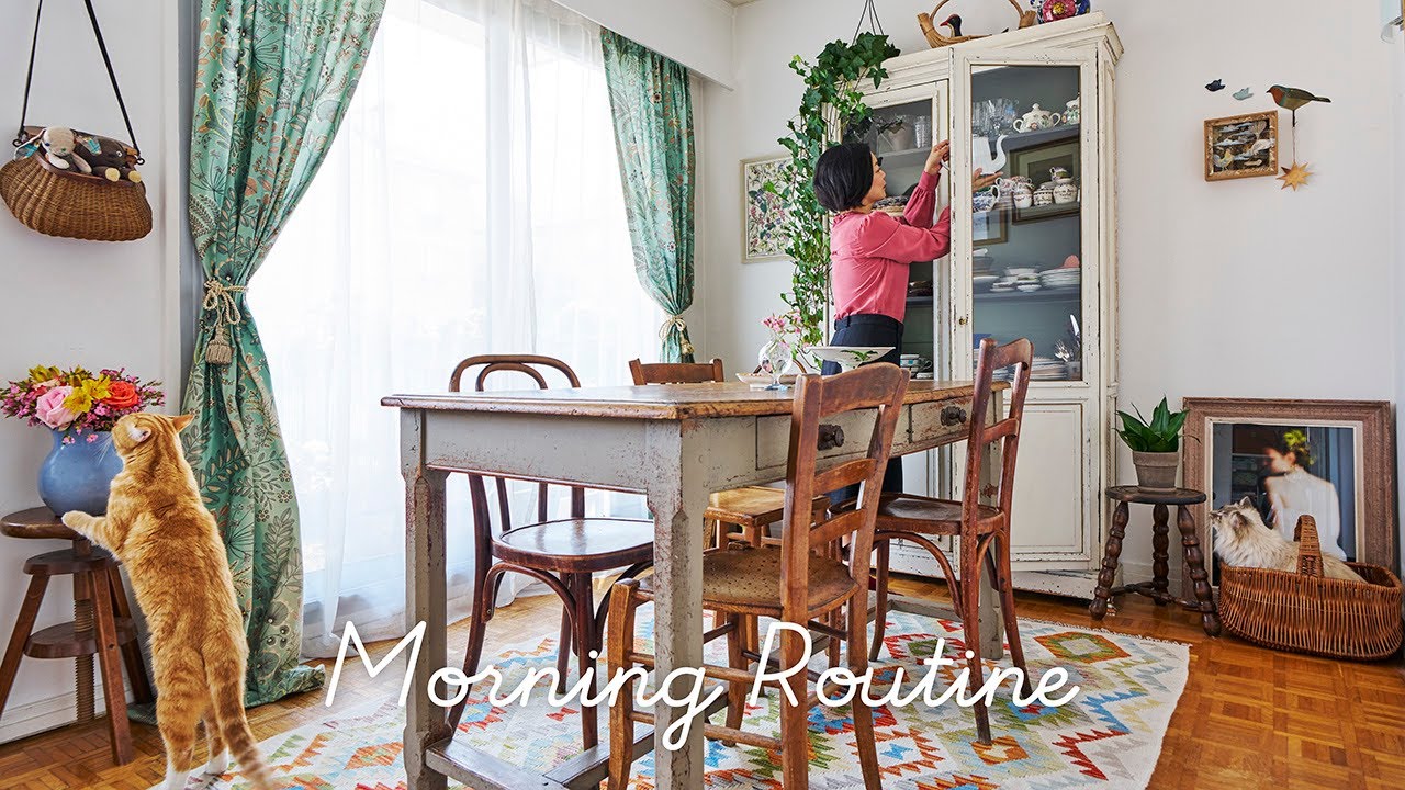 5:30 Летняя утренняя рутина｜ Японский завтрак онигири｜ Здоровые и устойчивые привычки