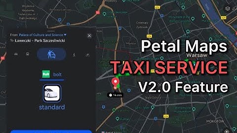 TAXI SERVICE in PETAL MAPS! - V2.0 FEATURE