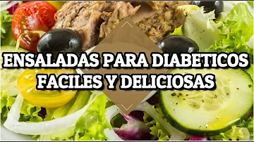 ¿Pueden los diabéticos comer ensalada todos los días?