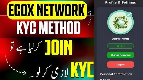 ECOX Network New Mining App | ECOX Network KYC Verification ✅ |  Ecox Network Full Guide | Free Loot