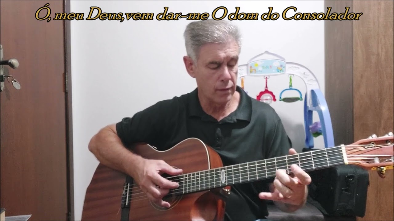 Série Hinos da Harpa Cristã Nº 249 – Oh Vem Senhor e Habita - Lindo Louvor -Solo Violão - Heliomaga