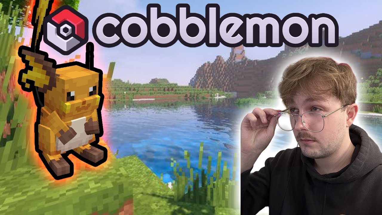 FIRST TIME PLAYING COBBLEMON (Minecraft) - YouTube