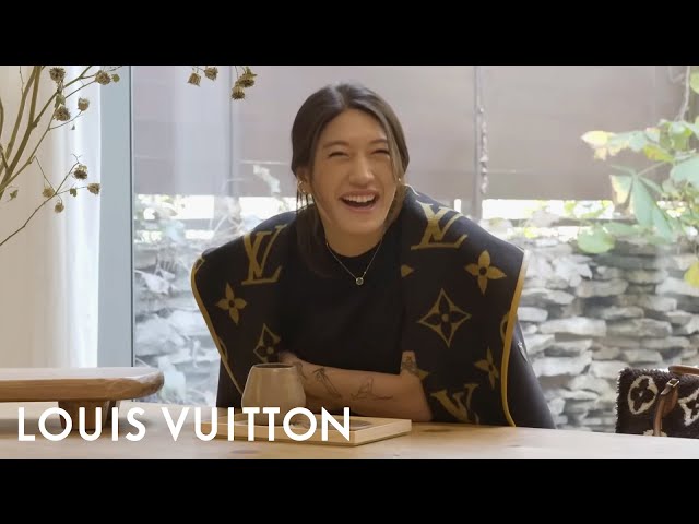 Louis Vuitton on X: Feminine and masculine codes combine. Peggy Gou's  urban, yet refined look matches that of the Beaubourg ankle boot. Explore  #LouisVuitton's new shoe collection at    / X