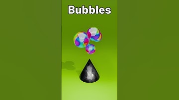 Random Ball Simulation 3D 🔥💦🫧 #shorts #blender #asmr #satisfying #3dart #animation