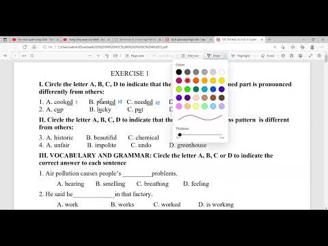 Video Tiếng Anh 8 Mới - Giải Đề Kiểm Tra Cuối Học Kỳ 2 - YouTube