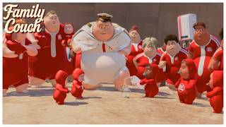 Celebrity Humans Return to Earth after 700 Years! | EVE Fixes WALL-E | WALL-E (2008) Wealth