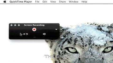 Screen Record with QuickTime X