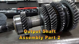 ToyotaTransaxle Output Shaft Assembly Part 2 (7.1)