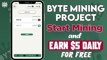 🎯 BYTE BLOCKCHAIN - A Swappable USDT Free Crypto Mining