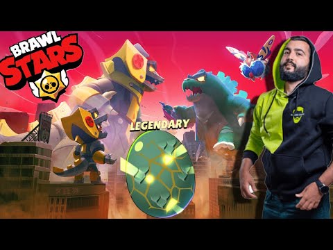 Brawl Stars ГОДЗИЛА ЕВЕНТЪТ Е ТУК! СЪБИРАМЕ ЯЙЦА!