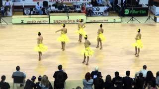 Salonika Open 2015 25 April Youth Latin. Pirouetta Dance - 2 Place