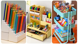 Easy Art Supply Storage Ideas to Better Organize  | Art and Crafts Storage | Art Supply Organization