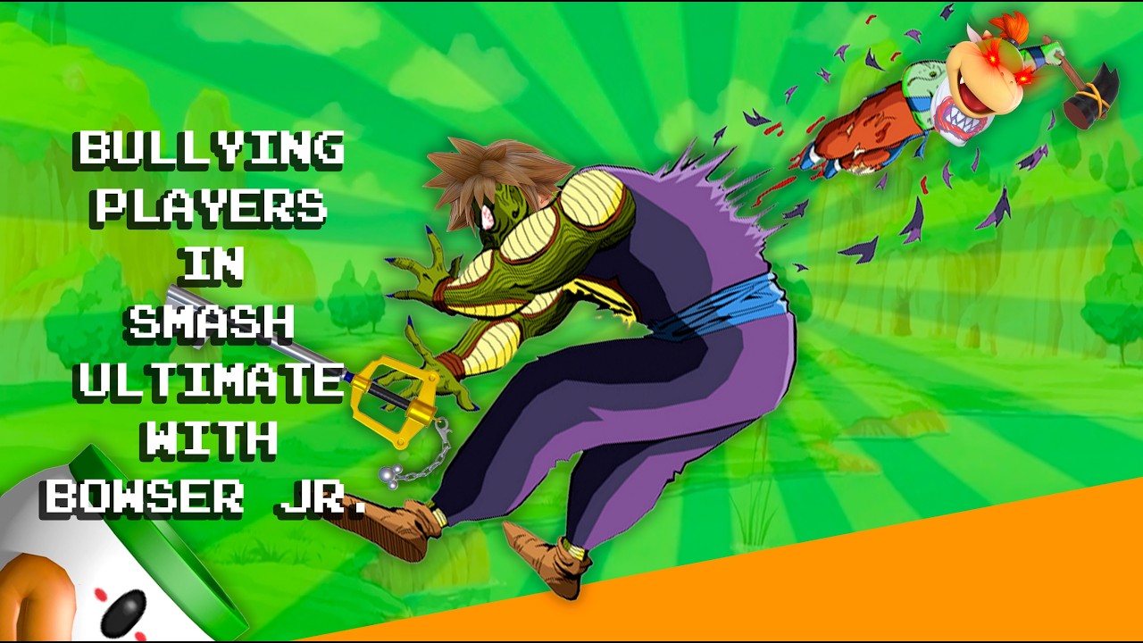 Bullying Players Online With Bowser Junior! - Smash Bros. Ultimate Bowser Jr. Montage!