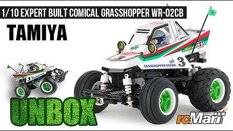 Tamiya WR02CB Comical Grasshopper 2WD Buggy Kit Unbox!