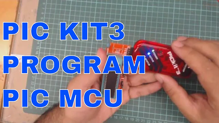 how to use pickit3 to program pic microcontroller