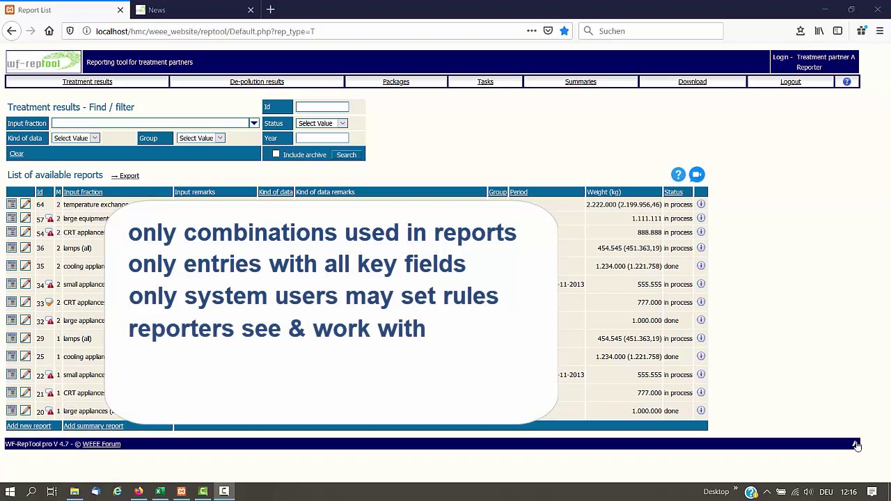 WF-RepTool - What is the 'Evaluation' feature?