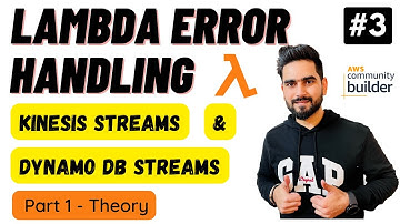 Lambda Error Handling with Kinesis Streams | Serverless Error Handling for Streaming Event Sources