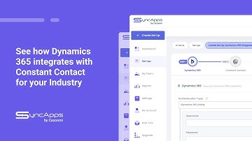See how Dynamics 365 integrates with Constant Contact for your Industry