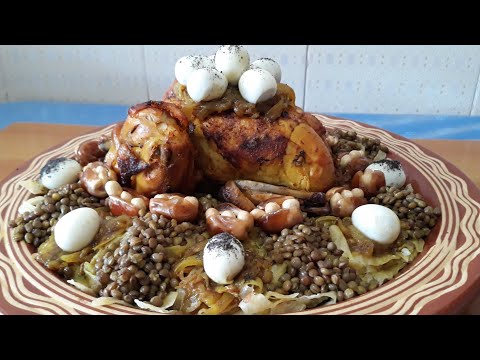 الرفيسة المغربية التقليدية للمبتدئات سهلة في التحضير و لذيذة مع طريقة تحضير تفاية