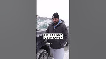 Emergency Ice Scraper ❄️