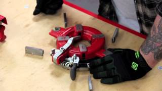 Change of Dies on 2SE/50R Die Head With NPT Alloy Dies ½' -- 2'