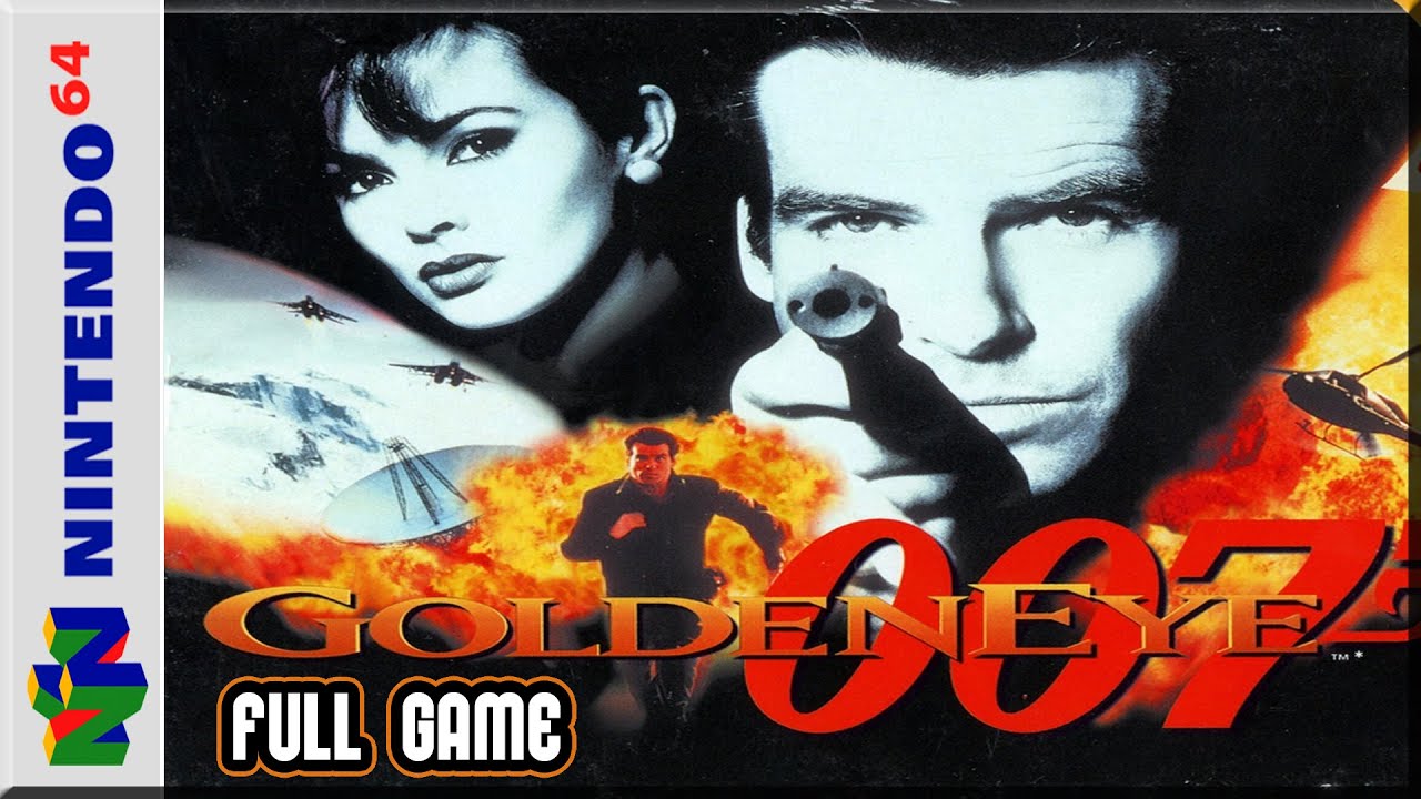 GoldenEye 007 - Full Game Walkthrough (N64) 