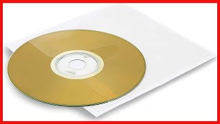 Clear Self-Adhesive CD/DVD Storage Sleeve Pockets (4.93 x 5 in, 20 Pack)