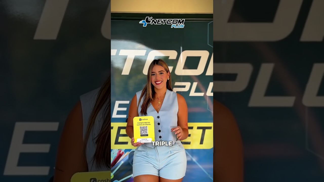 Cashealo con Netcom Plus 💛🚀
