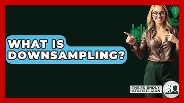 What Is Downsampling? - The Friendly Statistician