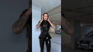 Latex Shopping #Latexfashion #Shinyfashion #Gothicstyle #Leggings #Amsr #Latexdress