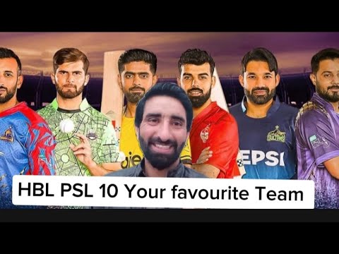 April 10, 2025 HBL PSL 10 Your favourite Team HBL PSL 10 2025 #hblpsl10 ...